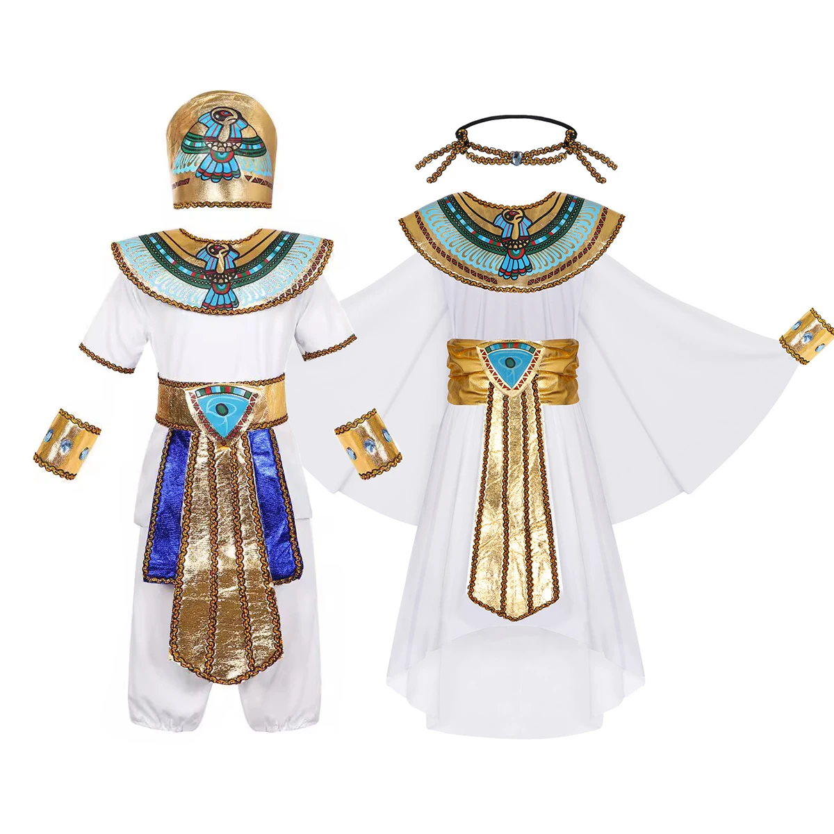 Kostum Anak Laki-laki Perempua - Egypt Cosplay Anime ulasan dan harga