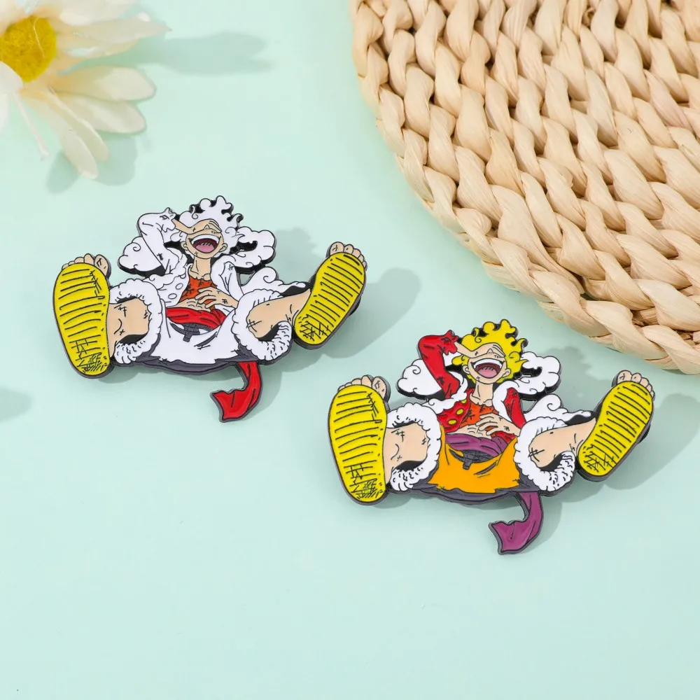 2 Buah Bros Anime, Pin Enamel  - Anime Cosplay One Piece ulasan dan harga