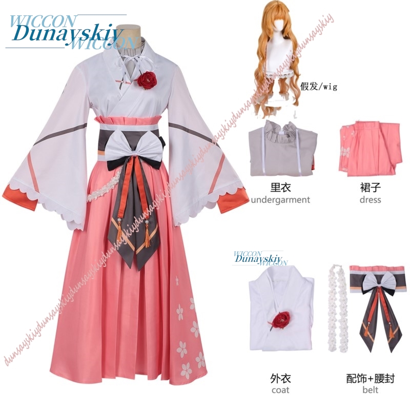 Set kostum Cosplay Hinagiku Ha - Anime Cosplay Outfits Female ulasan dan harga