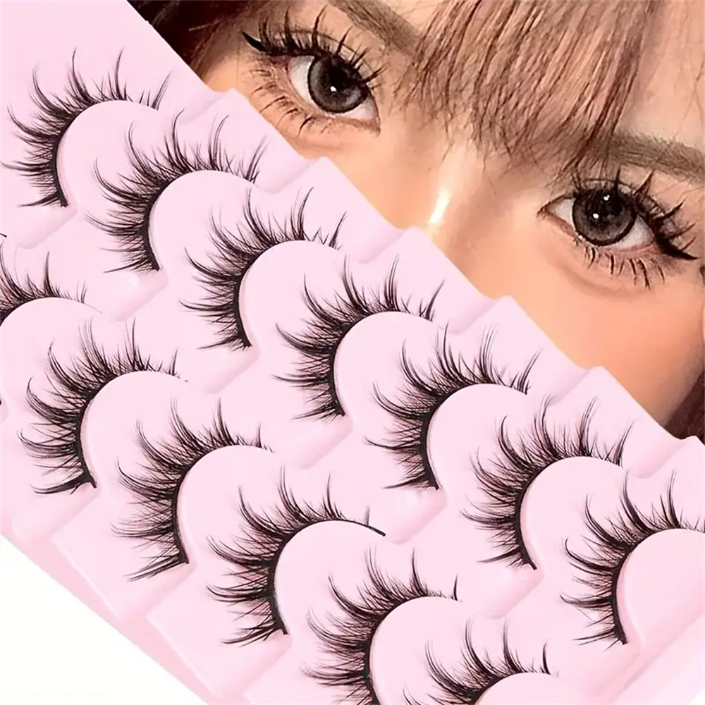 Bulu Mata Palsu Tampilan Alami - Asian Cosplay Anime ulasan dan harga