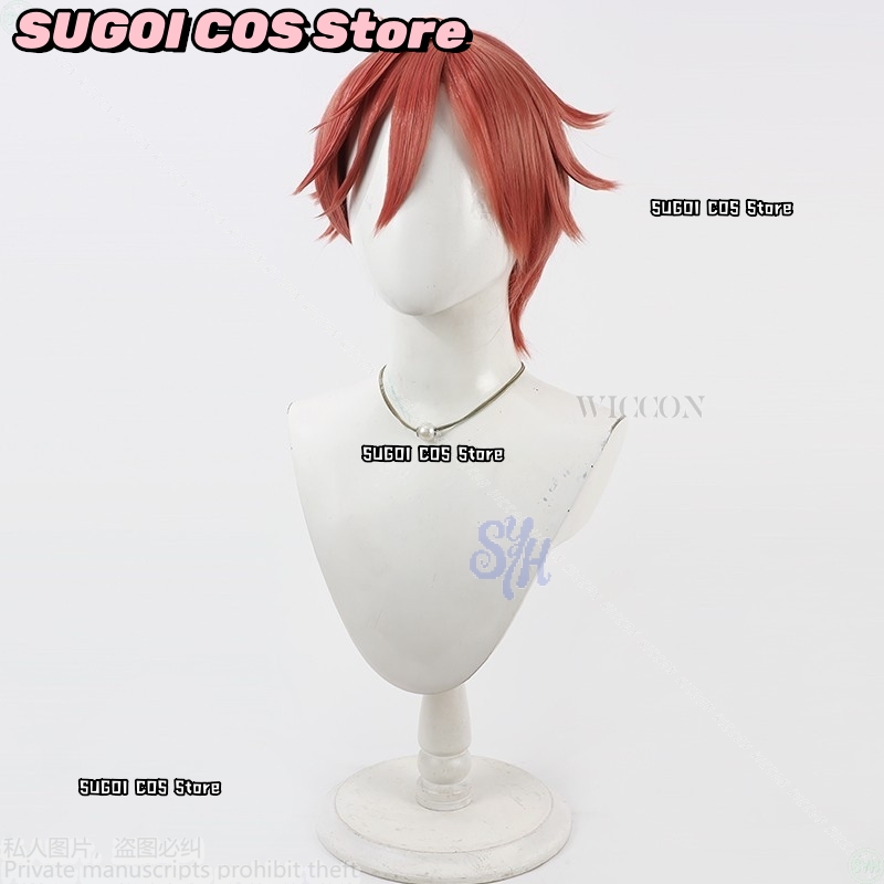 {SUGOI COS}Kostum Anime Tougen - Anime Cosplay With Red Hair ulasan dan harga
