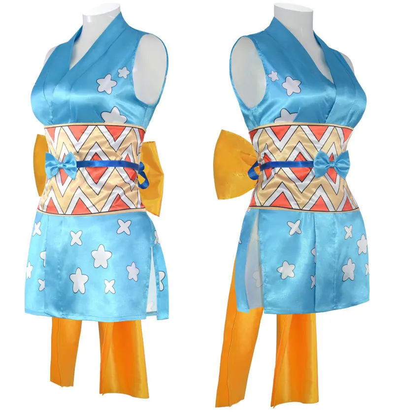 Kostum Cosplay Nami Wig Pakaia - Anime Cosplay One Piece ulasan dan harga